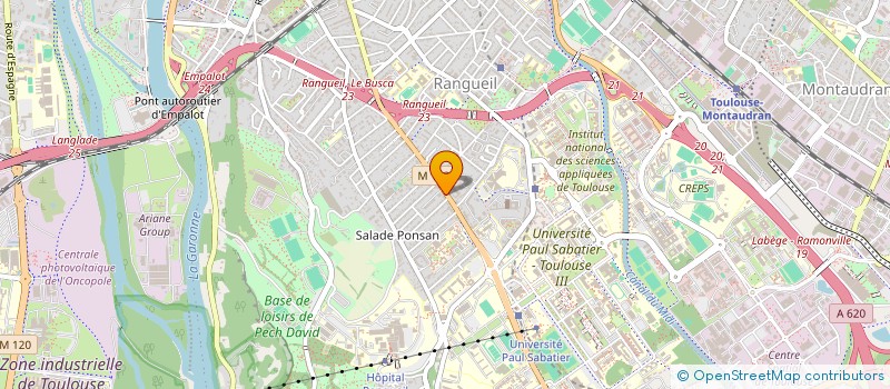localisation de l'entreprise LA MAISON FLEURS à TOULOUSE