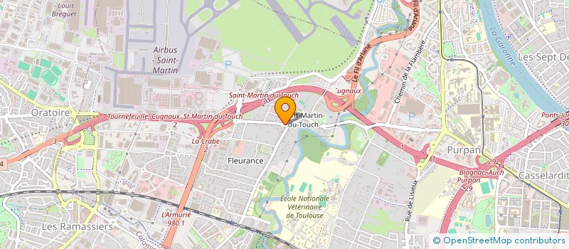 localisation de l'entreprise LA MAISON GOUDOULI à TOULOUSE