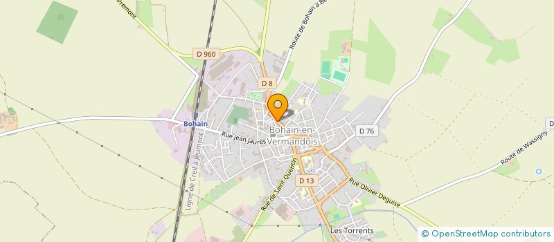 localisation de l'entreprise LA MAISON HACHE à BOHAIN-EN-VERMANDOIS