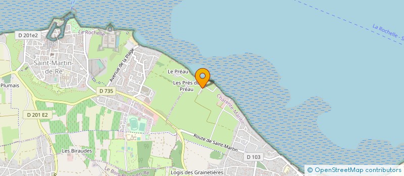 localisation de l'entreprise LA MAISON HENRY  LA FLOTTE