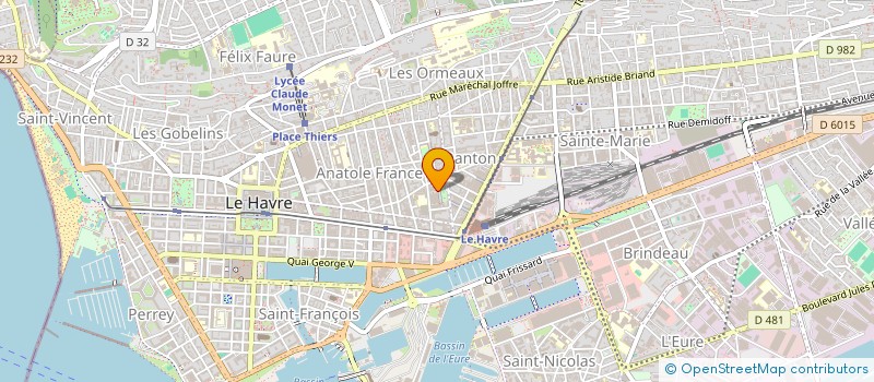 localisation de l'entreprise LA MAISON HOI AN à LE HAVRE