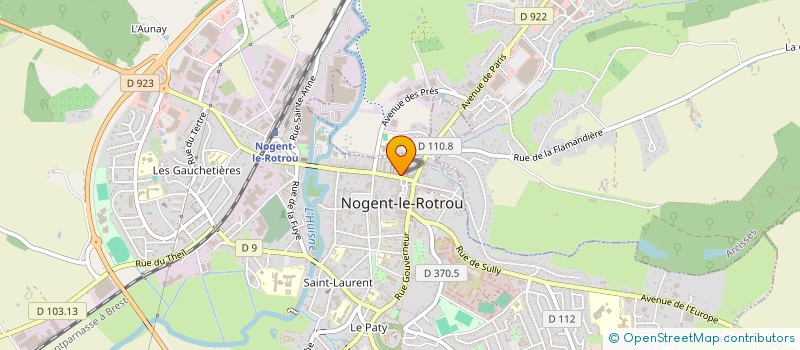localisation de l'entreprise LA MAISON ITALIE à NOGENT-LE-ROTROU
