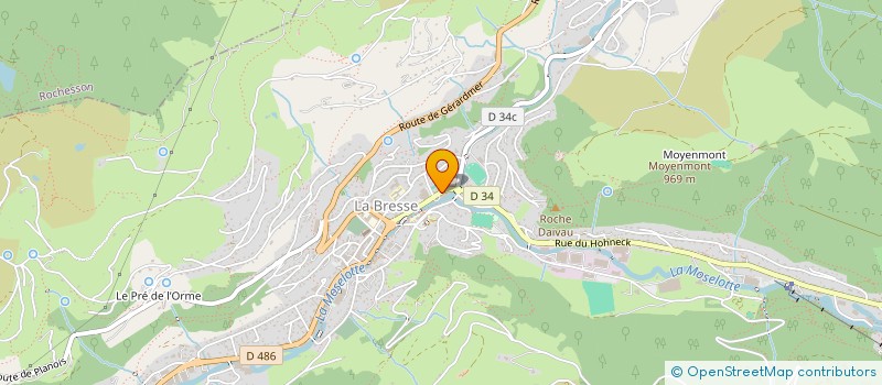 localisation de l'entreprise LA MAISON JUMAU à LA BRESSE