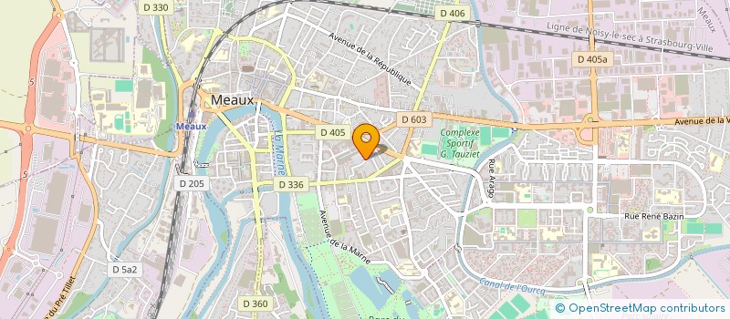 localisation de l'entreprise LA MAISON K  MEAUX