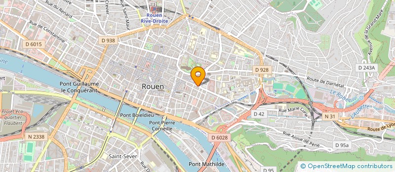 localisation de l'entreprise LA MAISON KABYLE  ROUEN