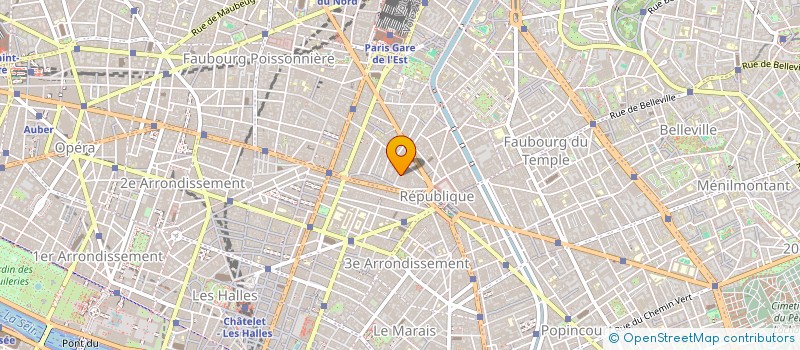 localisation de l'entreprise LA MAISON KANGOUROU à PARIS