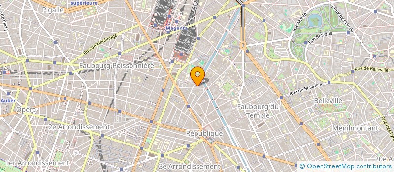 localisation de l'entreprise LA MAISON KANGOUROU 77  PARIS