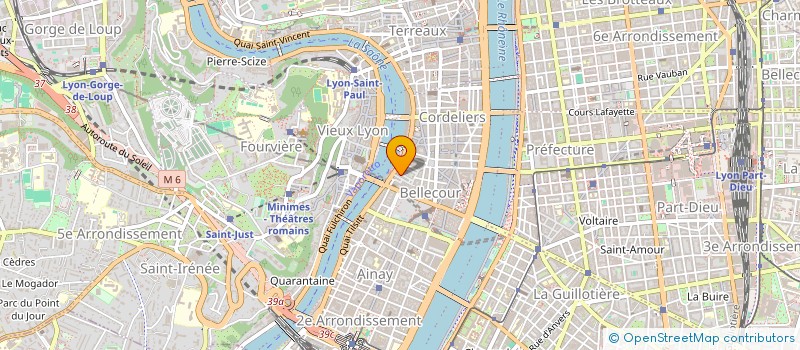 localisation de l'entreprise LA MAISON L à LYON