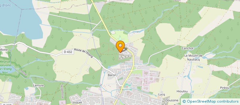 localisation de l'entreprise LA MAISON LAJUS  TOSSE