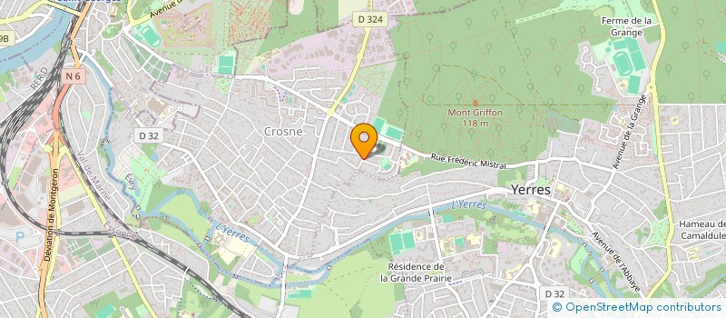 localisation de l'entreprise LA MAISON LAVAL  CROSNE