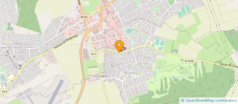 localisation de l'entreprise LA MAISON LUMIERE ET CHALEUR à PULNOY