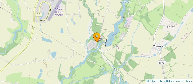 localisation de l'entreprise LA MAISON M  TALMONT-SAINT-HILAIRE