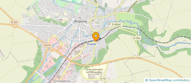 localisation de l'entreprise LA MAISON MARRAKECH  PROVINS