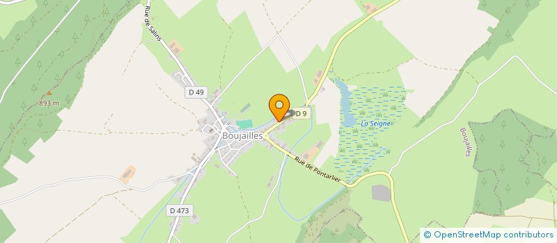 localisation de l'entreprise LA MAISON MASSON  BOUJAILLES