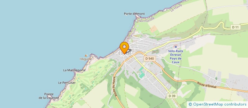 localisation de l'entreprise LA MAISON MER à ETRETAT