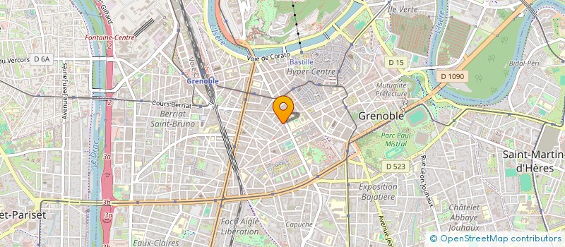 localisation de l'entreprise LA MAISON MERE à GRENOBLE