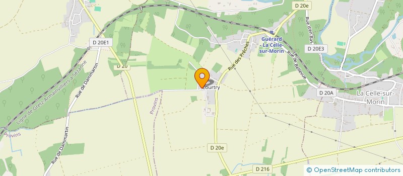 localisation de l'entreprise LA MAISON MILITAIRE DU ROI à VERSAILLES