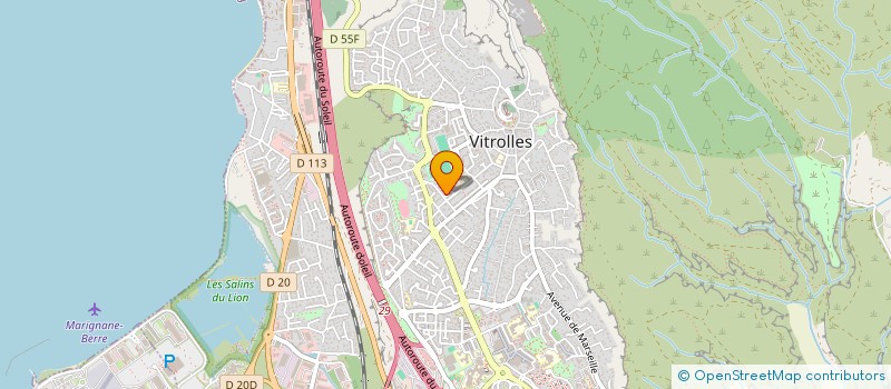 localisation de l'entreprise LA MAISON MONTESSORI DE MARSEILLE à VITROLLES