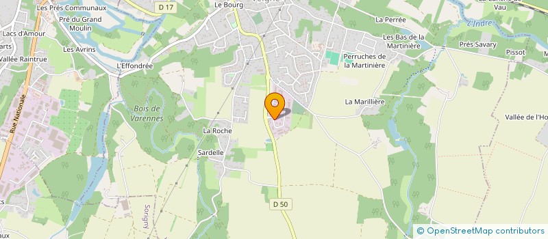 localisation de l'entreprise LA MAISON ORIGAMI à VEIGNE