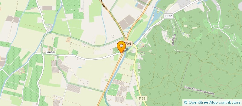 localisation de l'entreprise LA MAISON PENCHEE  TARASCON