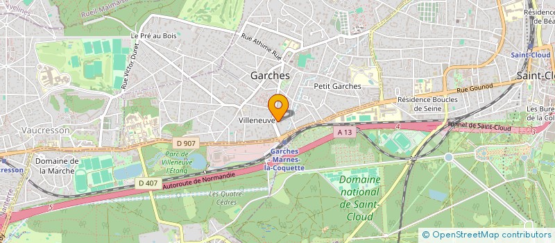 localisation de l'entreprise LA MAISON PERNET à GARCHES