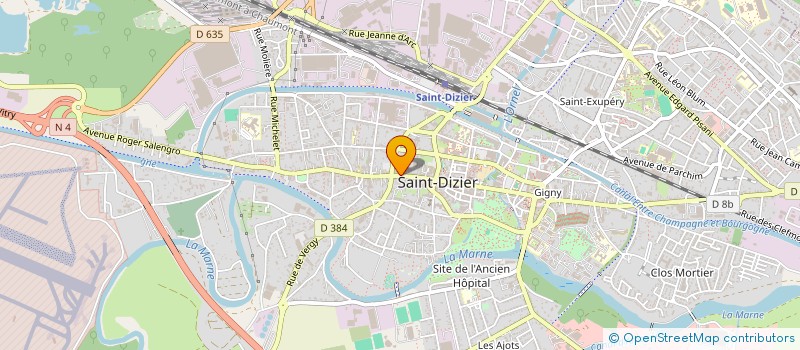 localisation de l'entreprise LA MAISON PICARDE à SAINT-DIZIER