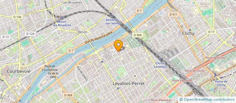 localisation de l'entreprise LA MAISON POUR L'EMPLOI à LEVALLOIS-PERRET
