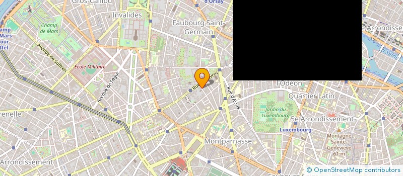 localisation de l'entreprise LA MAISON PROPRE à PARIS