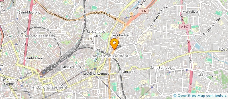 localisation de l'entreprise LA MAISON PROVENCALE à MARSEILLE