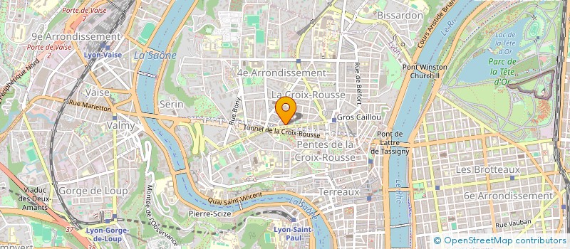 localisation de l'entreprise LA MAISON QUI CHANTE à LYON