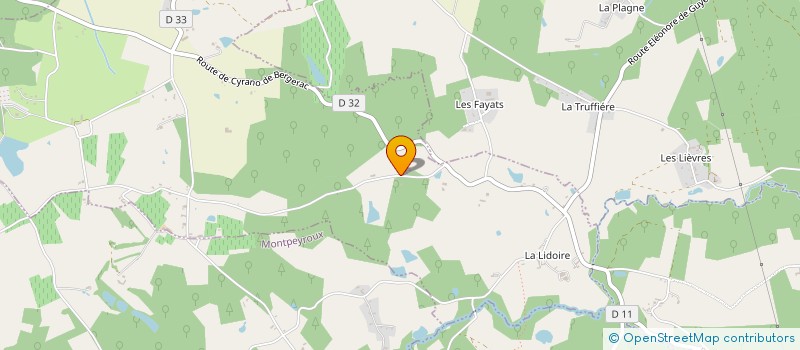 localisation de l'entreprise LA MAISON QUI CHEMINE  SAINT-MEARD-DE-GURCON