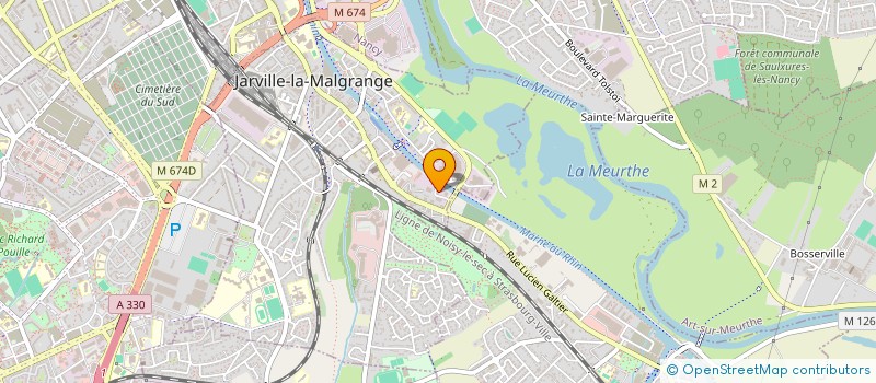 localisation de l'entreprise LA MAISON RENOV'54  JARVILLE-LA-MALGRANGE