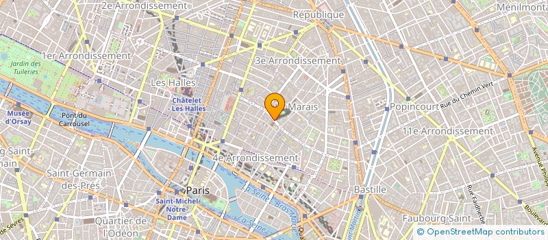 localisation de l'entreprise LA MAISON REPUBLICAINE  PARIS