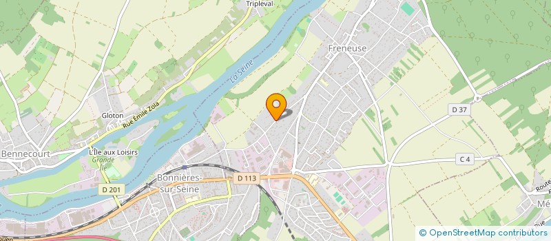 localisation de l'entreprise LA MAISON ROLLEBOISIENNE  FRENEUSE