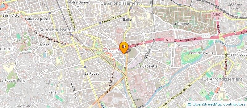 localisation de l'entreprise LA MAISON ROUMAINE à MARSEILLE 10EME