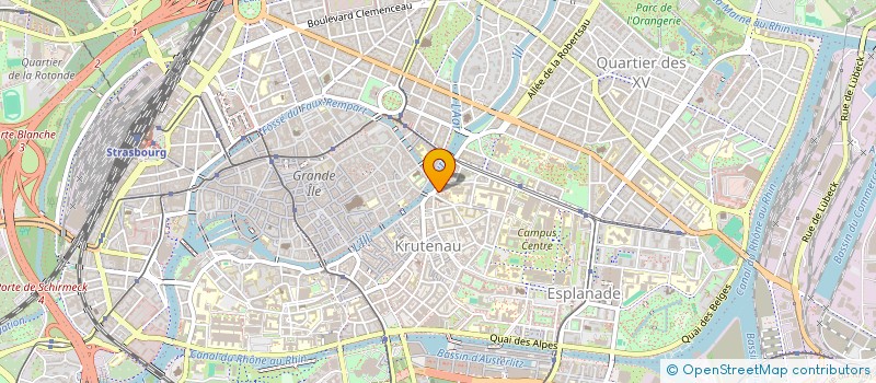 localisation de l'entreprise LA MAISON SCANDINAVE à STRASBOURG