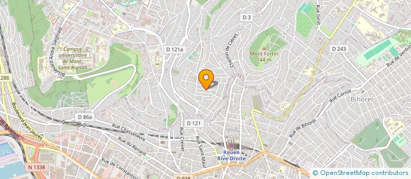 localisation de l'entreprise LA MAISON SUBLIME DE ROUEN  ROUEN