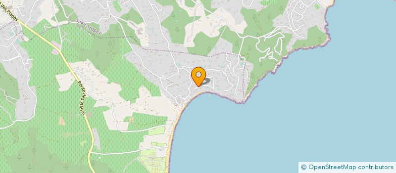localisation de l'entreprise LA MAISON SUR LA COTE D'AZUR à RAMATUELLE