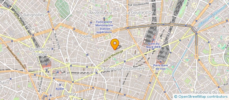 localisation de l'entreprise LA MAISON T à PARIS