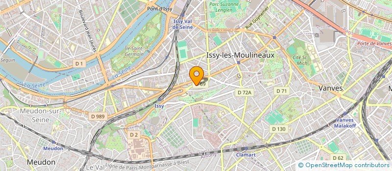 localisation de l'entreprise LA MAISON THE NEW COOL à ISSY-LES-MOULINEAUX