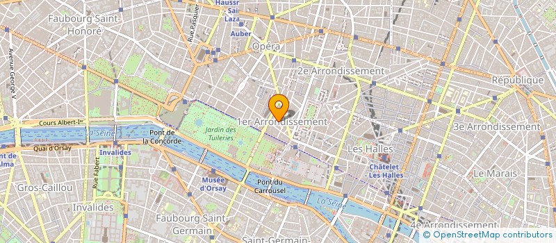 localisation de l'entreprise LA MAISON TULIPE à PARIS