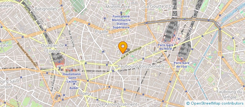 localisation de l'entreprise LA MAISON VERTE DE CLICHY  CLICHY