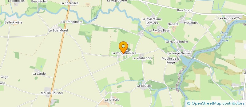 localisation de l'entreprise LA MAISON VILLENEUVE à GRAND-AUVERNE