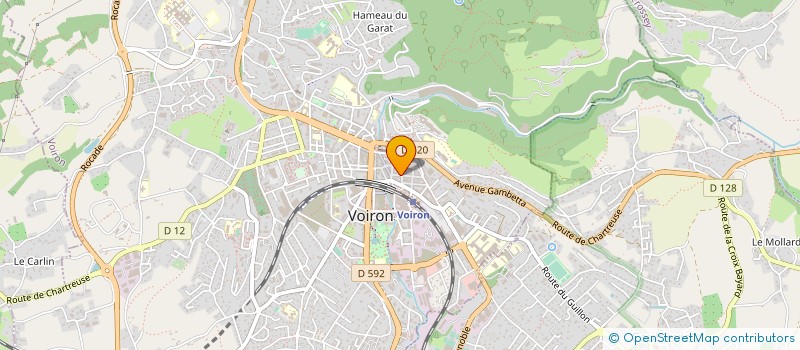 localisation de l'entreprise LA MAISON VOIRONNAISE à VOIRON
