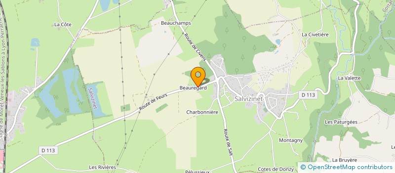 localisation de l'entreprise LA MAISON YAMA  SALVIZINET