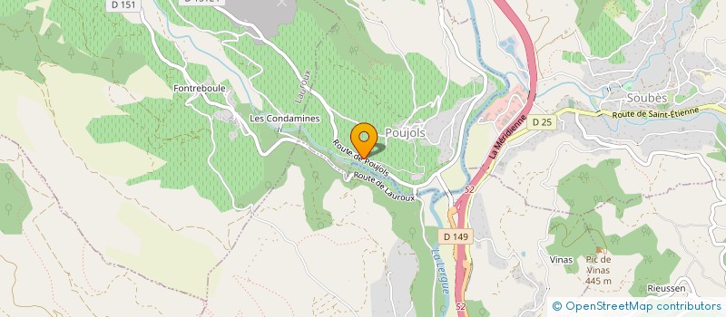 localisation de l'entreprise LA MAISON ZERNOTT  POUJOLS