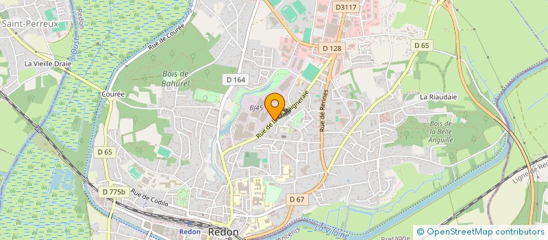 localisation de l'entreprise LA MAISONNEE SOLIDAIRE à REDON