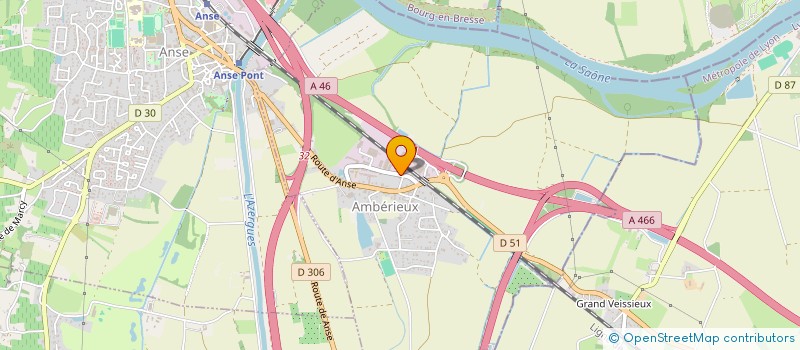 localisation de l'entreprise LA MAITRISE  AMBERIEUX