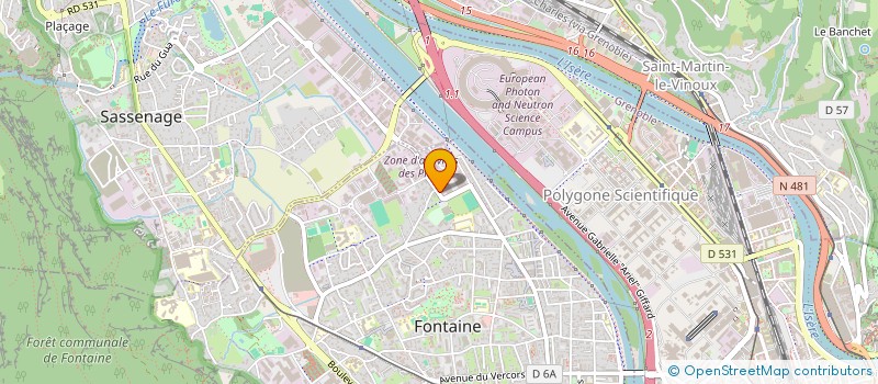 localisation de l'entreprise LA MAITRISE DE VOS TRAVAUX DE BAT MTB  FONTAINE
