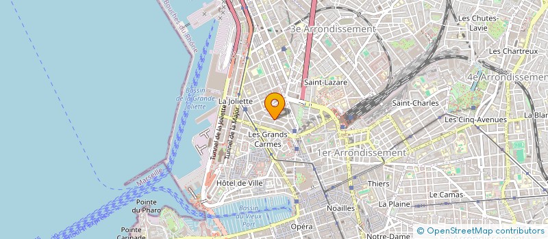 localisation de l'entreprise LA MAITRISE MARSEILLE à MARSEILLE 2EME